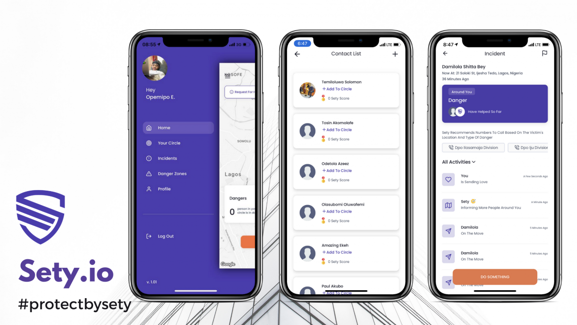 Sety App product shot