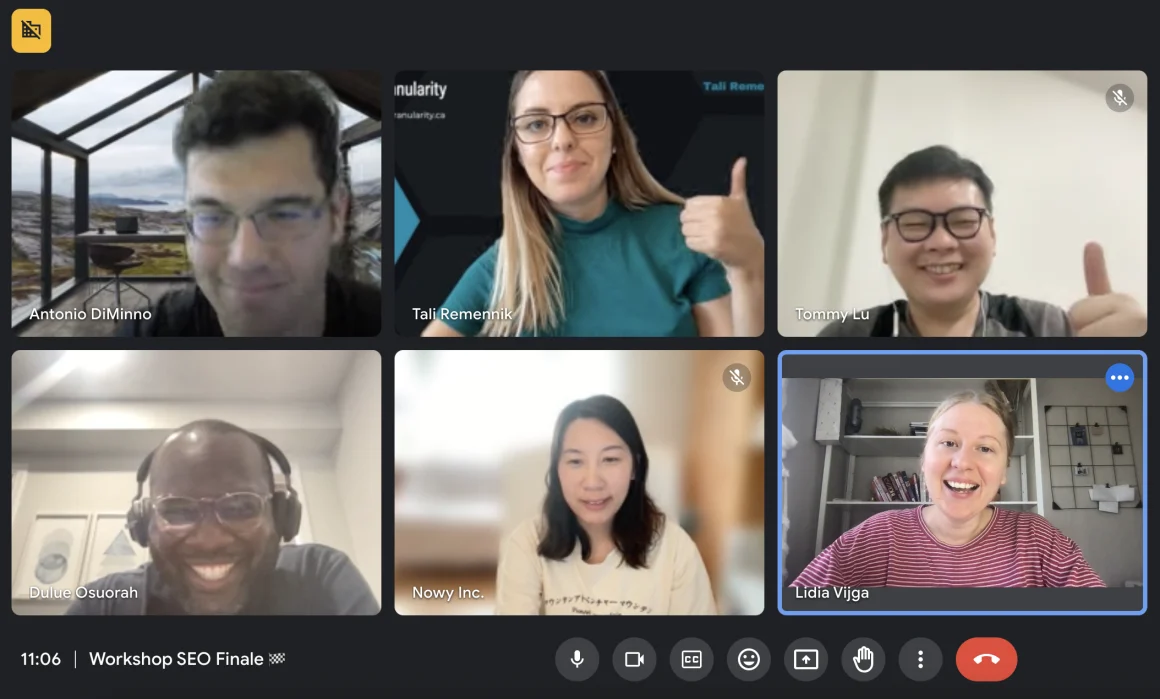 SEO Bootcamp Online Workshop