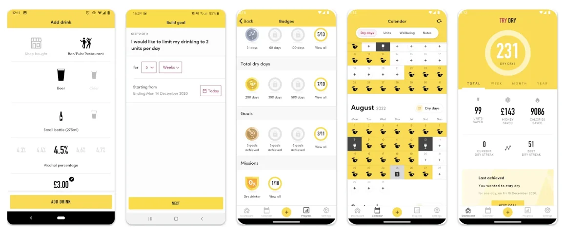 Dry-January-Try-Dry-App