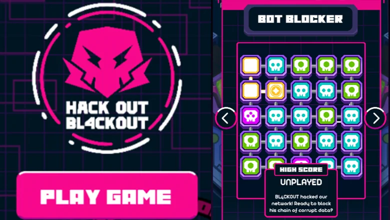 HACKOUT game elements