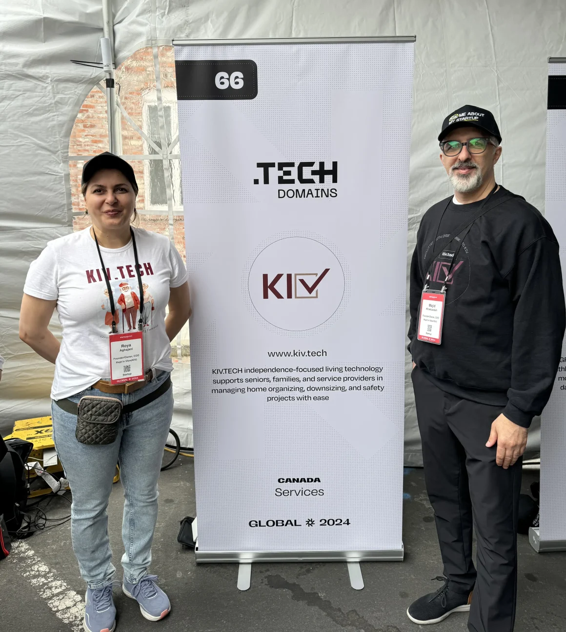 Kiv Tech Startup founders