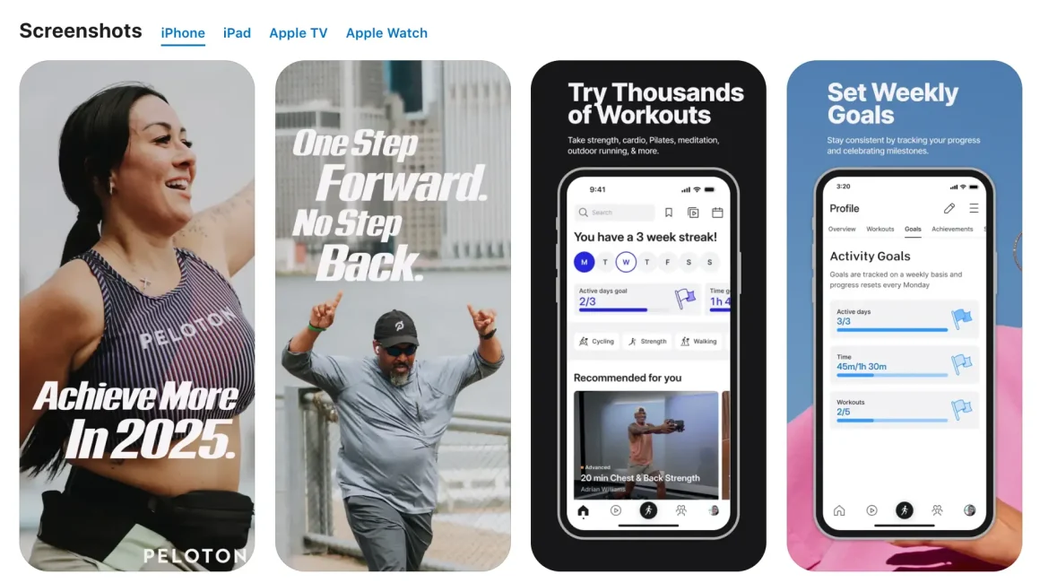 Peloton-App