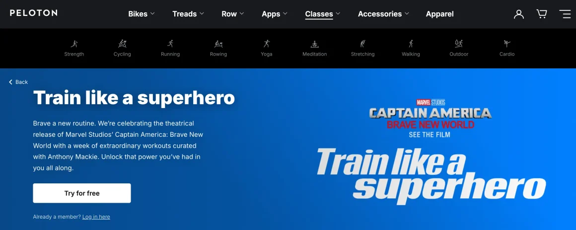 Peloton-Train-Like-a-Superhero