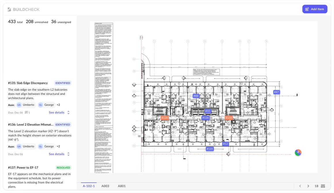 buildcheck platform screenshot