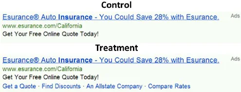 Ads-with-site-link-experiment-Treatment-bottom-has-site-links-The-difference-might