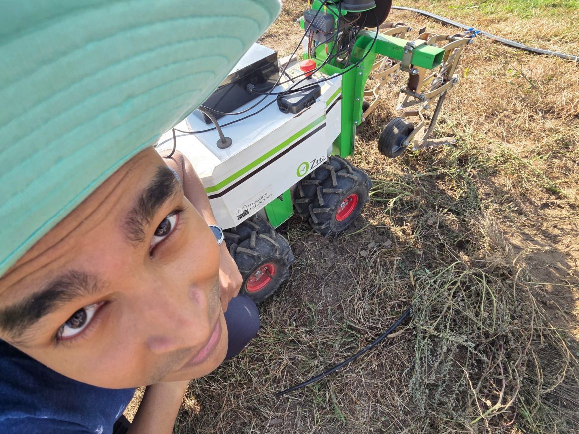 Mumtahin Farabi At the organic farm