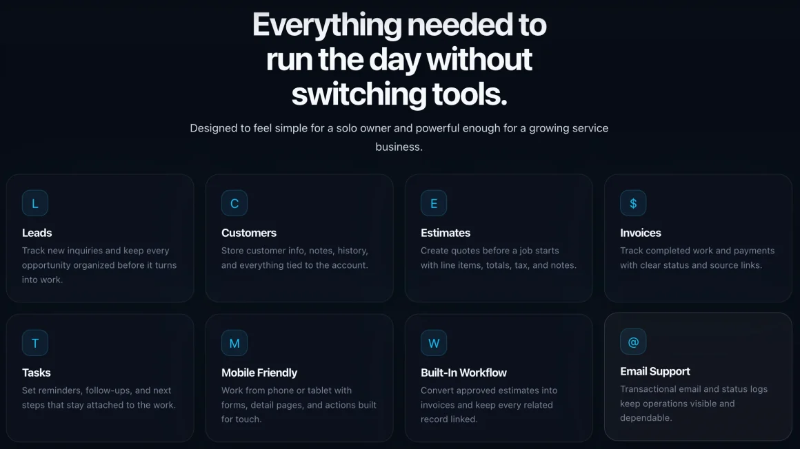 Opero Business operating platform