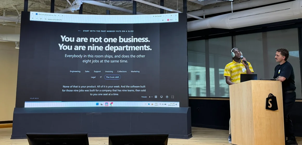 opero pitch shopify builder sundays