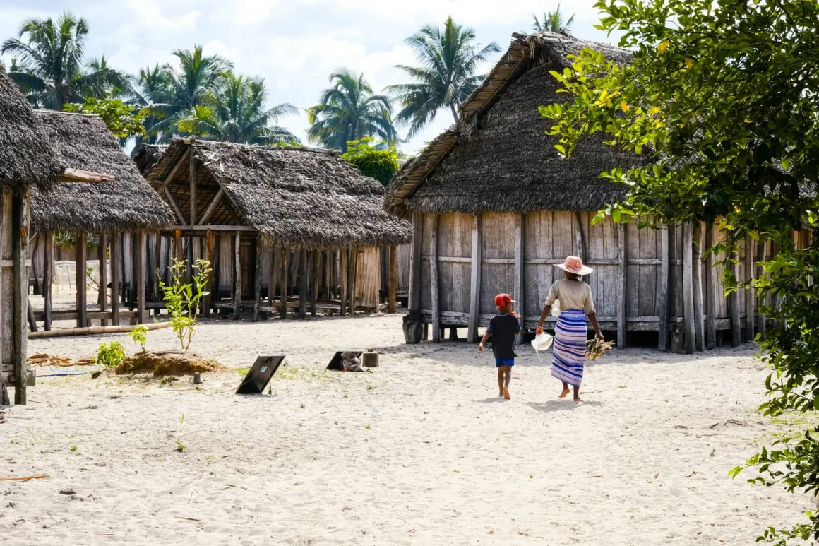Rural area in developing country
