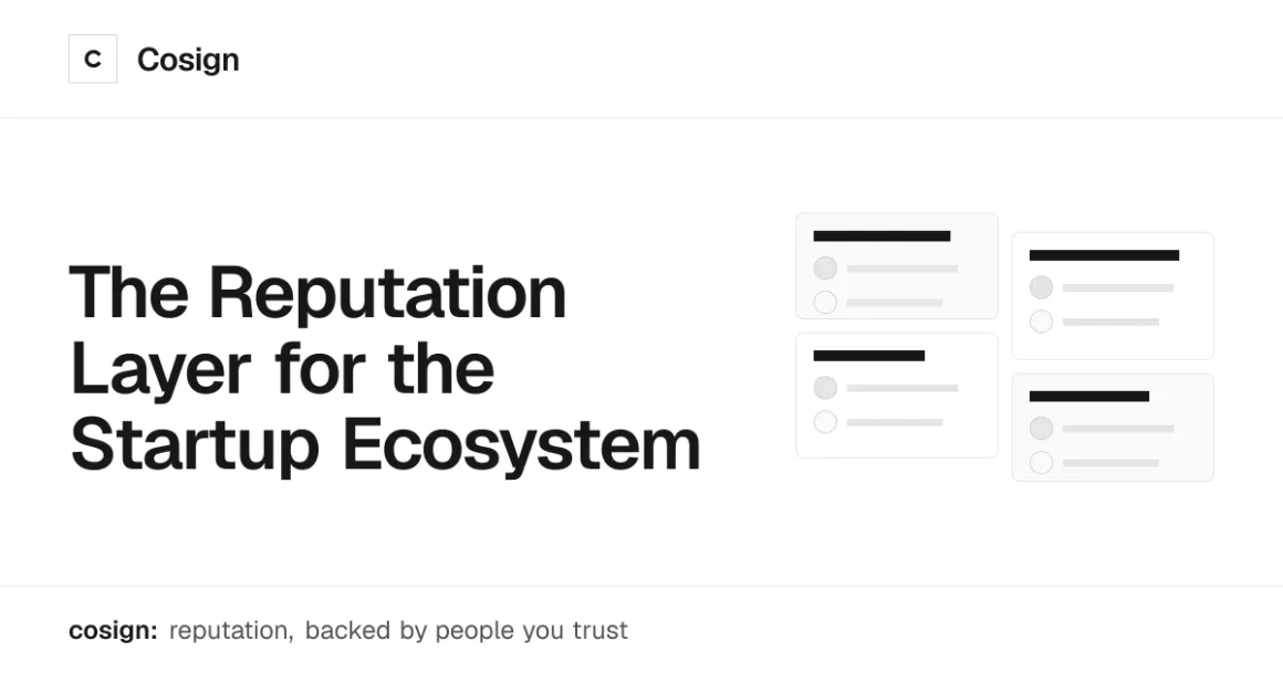 cosign reputation layer