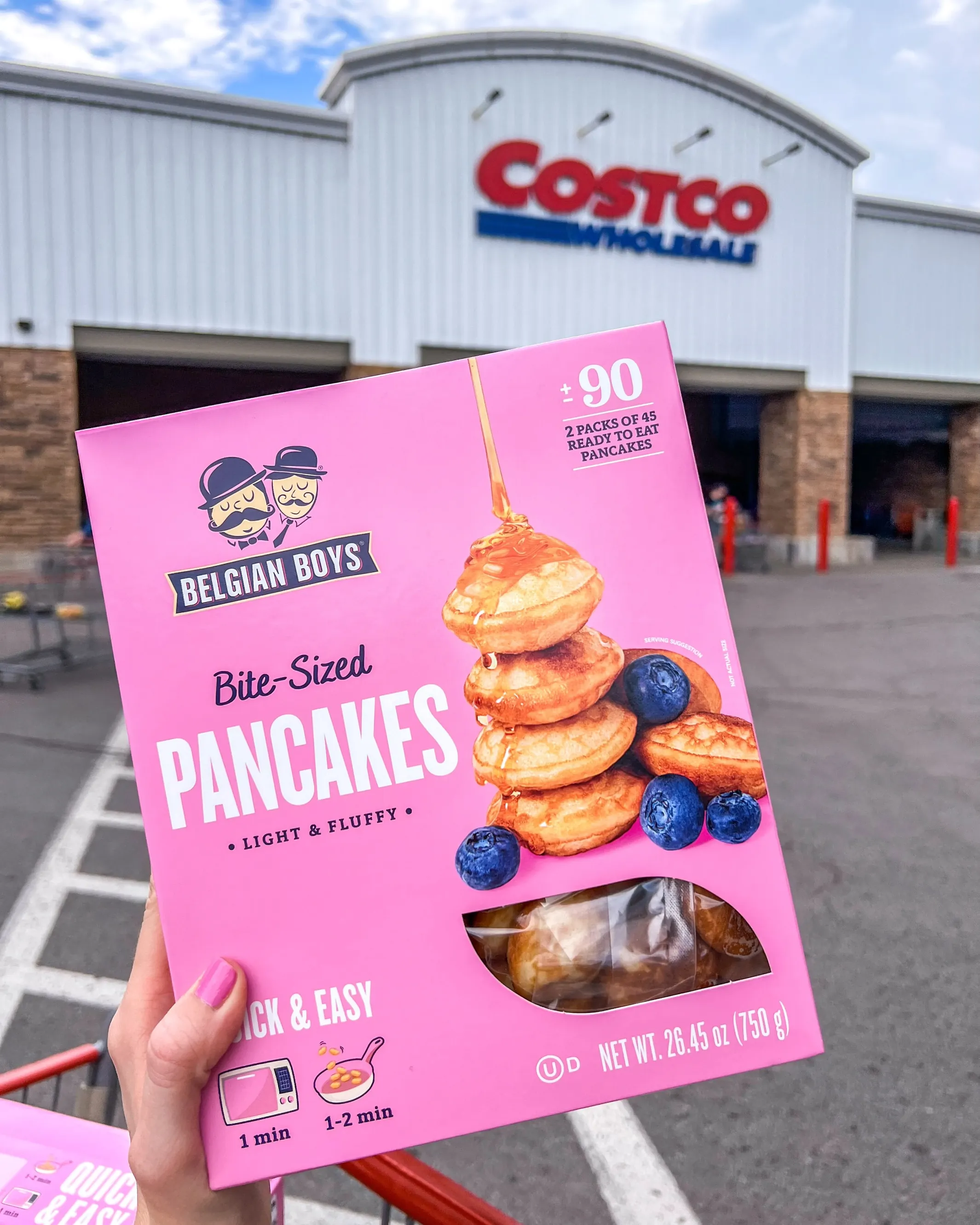 Belgian Boys Pancakes at Costco
