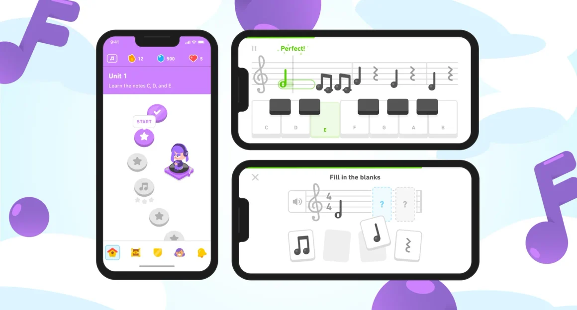 Duolingo Music app
