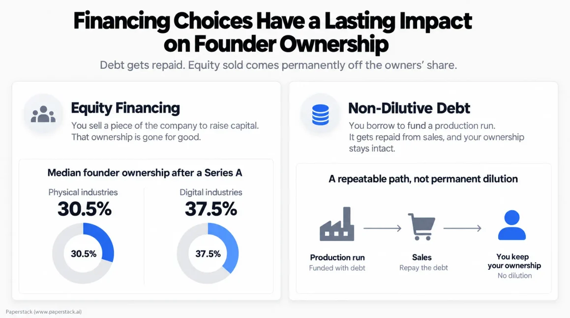 Equity Financing vs Non-Dilutive Debt