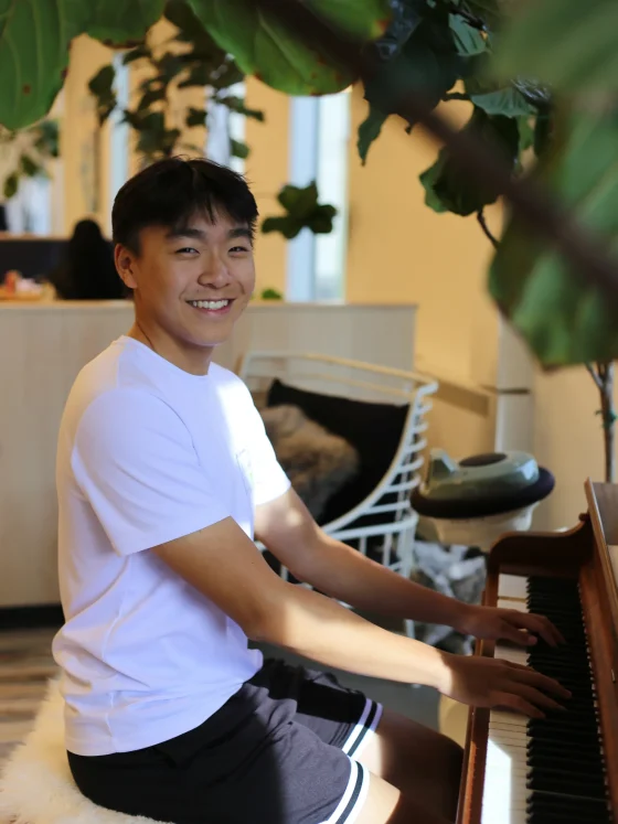 Michael Wang - piano teacher and startup tech founder