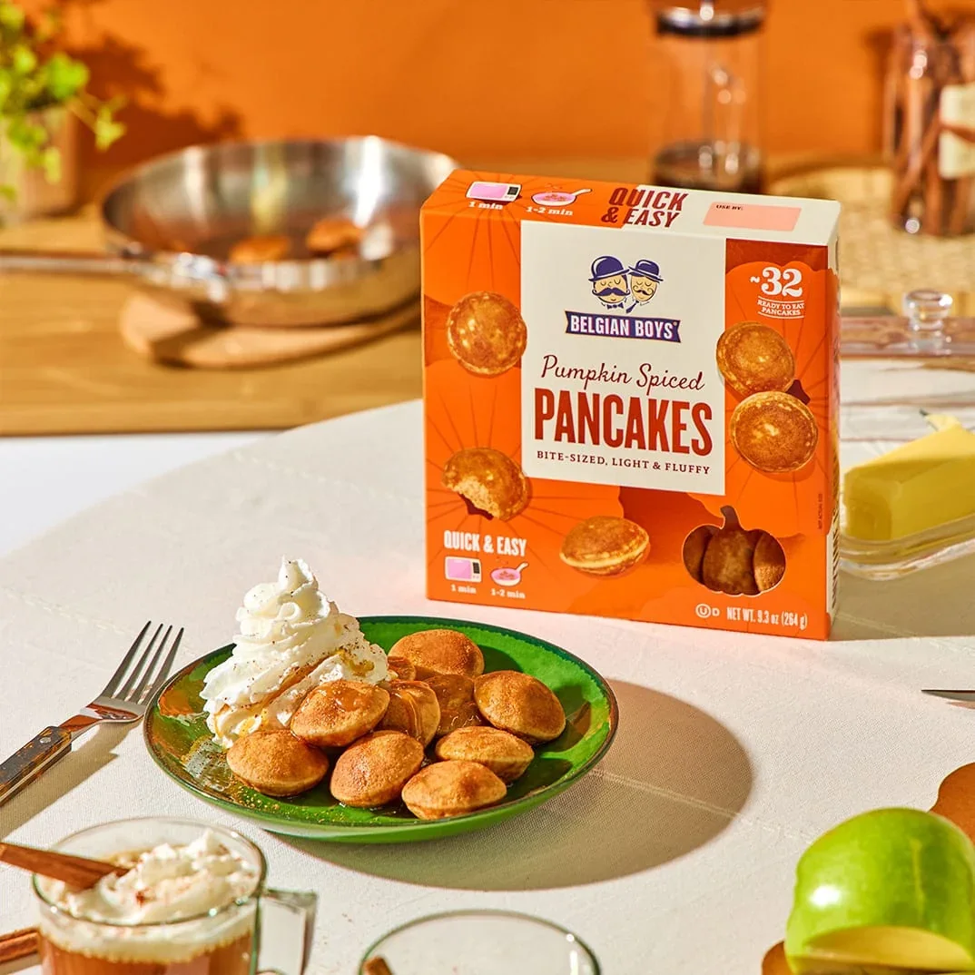 belgian-boys-Pumpkin Spiced Pancakes